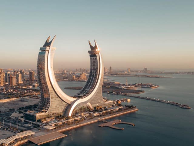 Qatar doha raffles aerea
